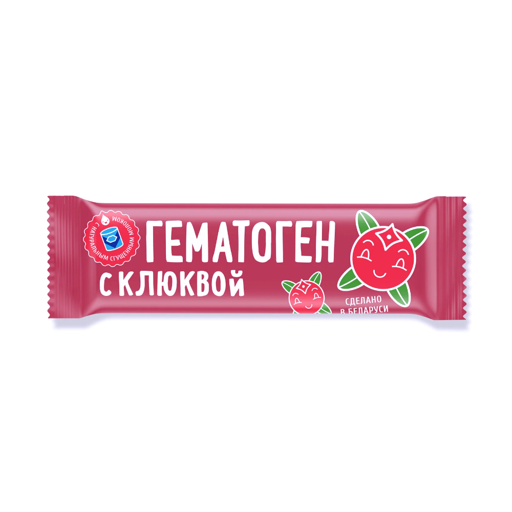 Гематоген с клюквой БАД 40г №1