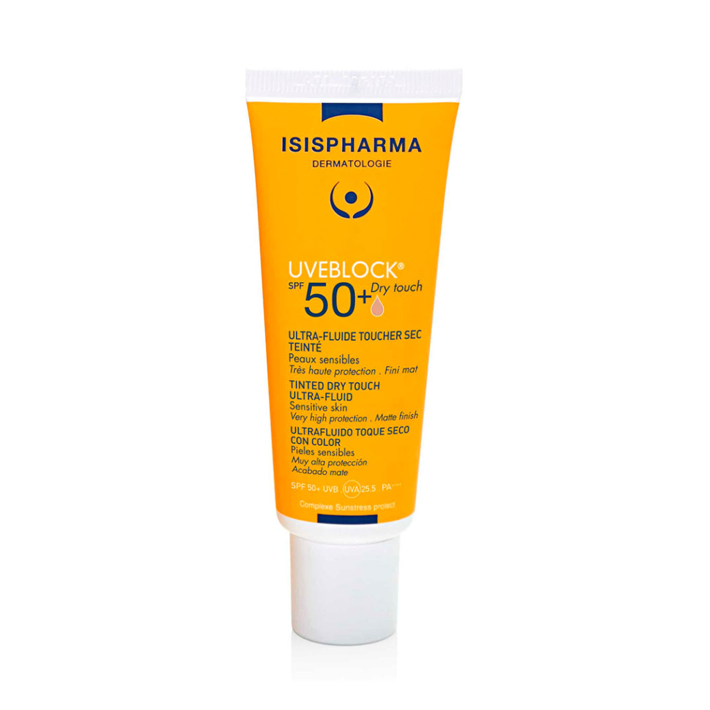 Isispharma Uveblock флюид "Сухое прикосновение" SPF 50+ тон светлый 40мл №1
