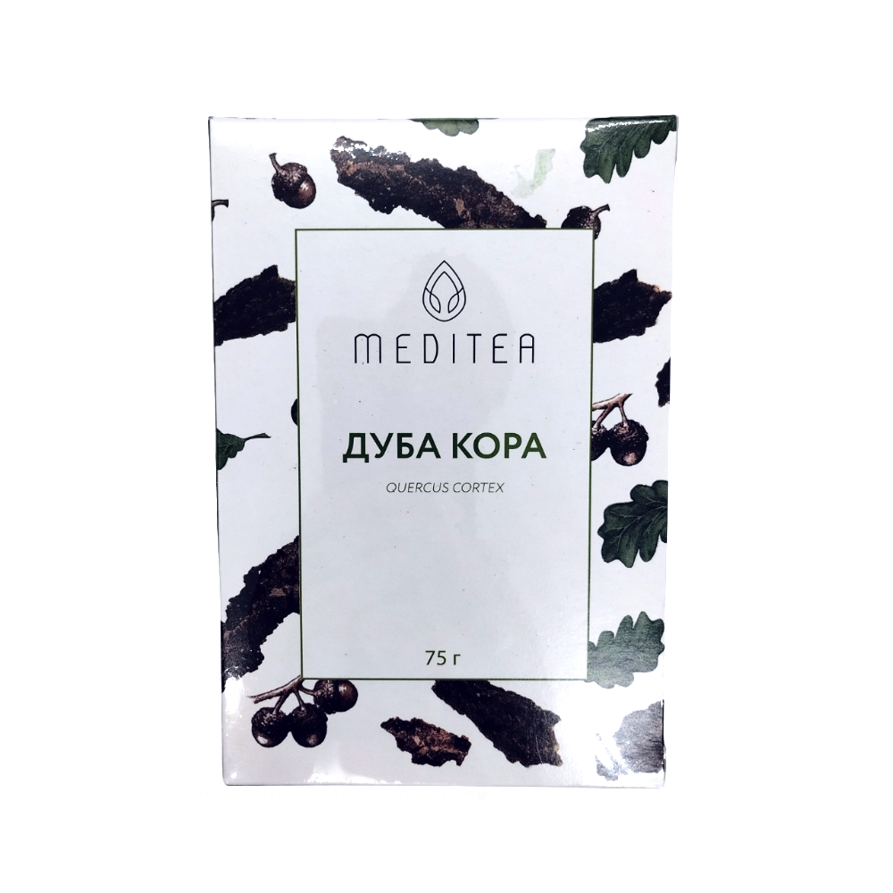 Дуба кора лек. сырье измельчен. 75г упаковка №1