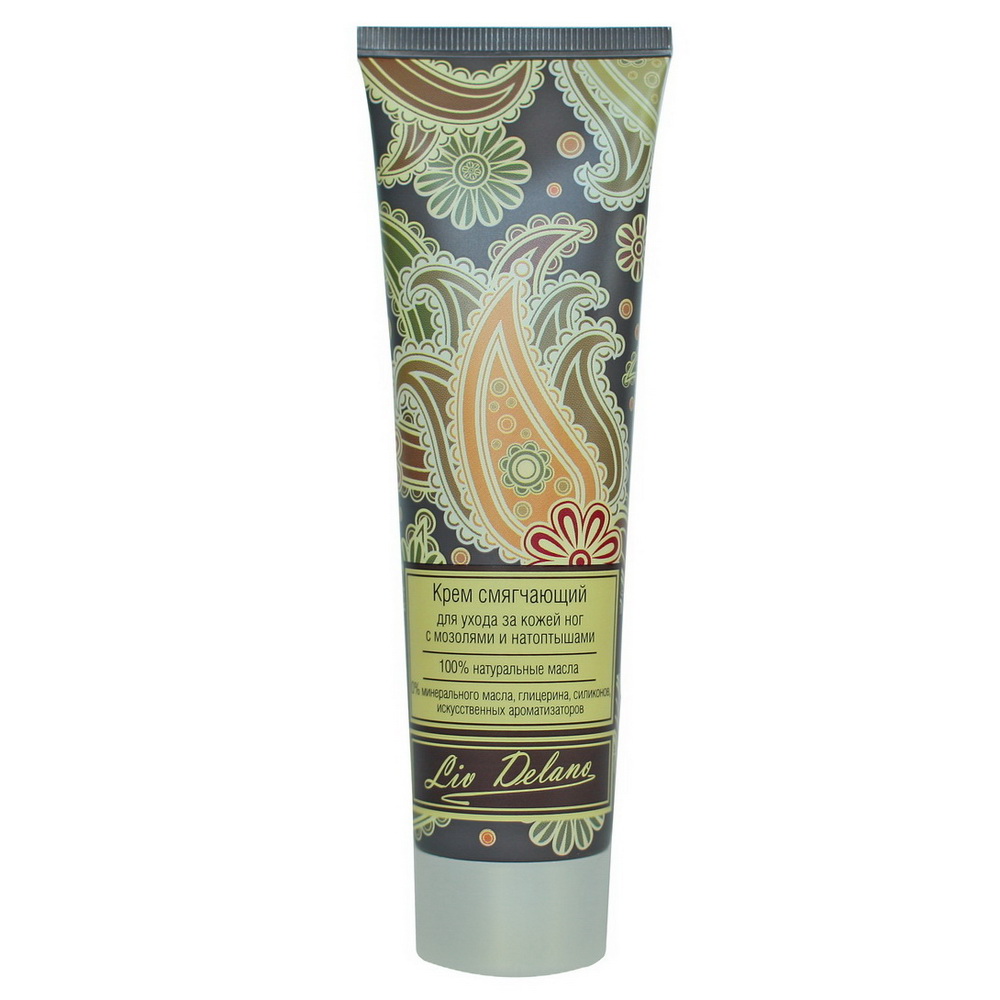 Liv Delano Oriental Touch крем смягчающий для ухода за кожей ног с мозолями и натоптышами 100г №1