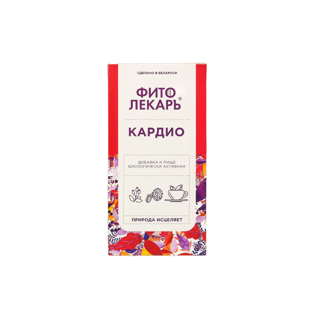Фитолекарь БАД Кардио 1,7г фильтр-пакет №25