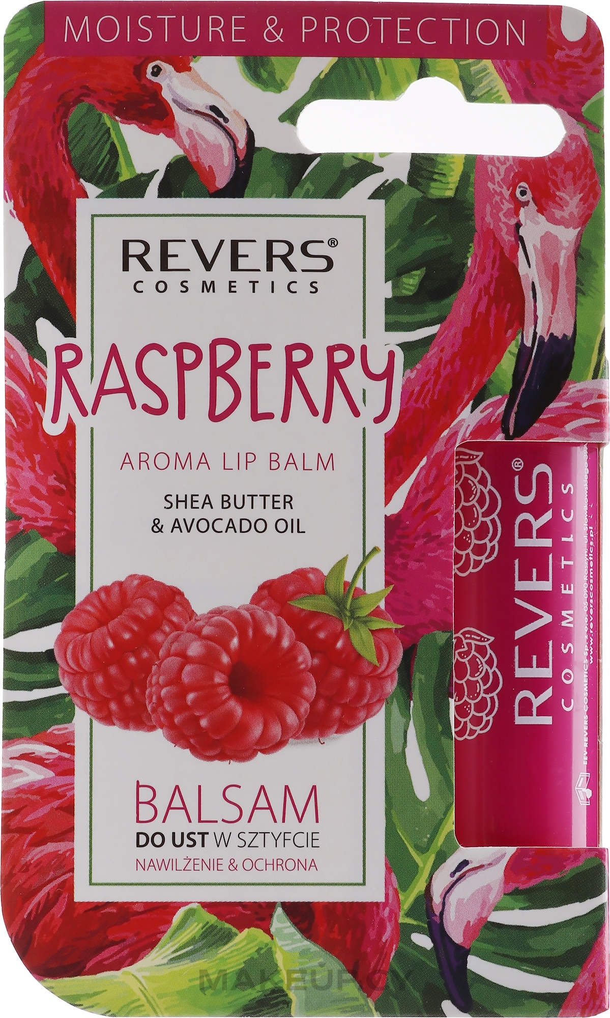 REVERS бальзам для губ Raspberry (Малина) 4г №1