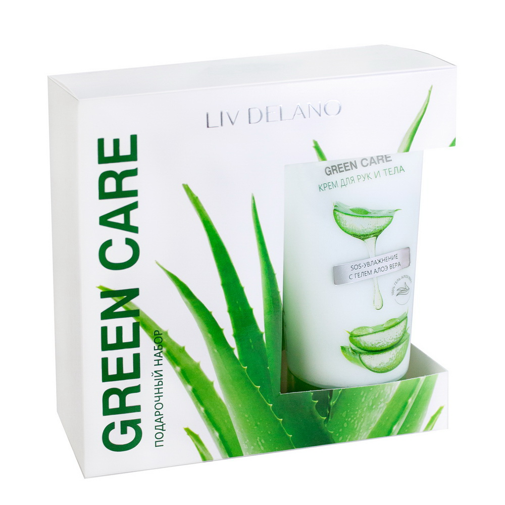 Liv Delano Green Care крем для рук и тела SOS-увлаж.150г+ крем для ног SOS-увлаж.150г набор №1