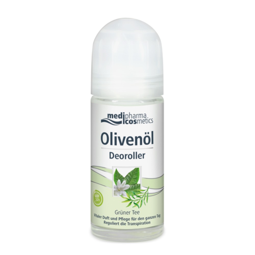 Olivenol Medipharma Cosmetics дезодорант роликовый Зеленый чай 50мл №1