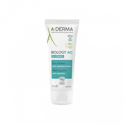 A-DERMA Biology AC Global крем для комплексного ухода за проблемной кожей 40мл №1