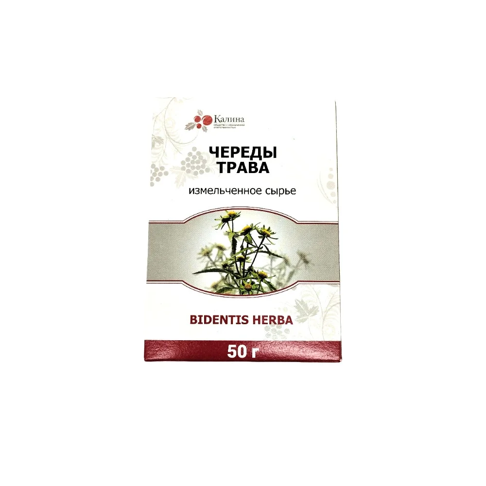 Череды трава лек. сырье измельчен. 50г упаковка №1