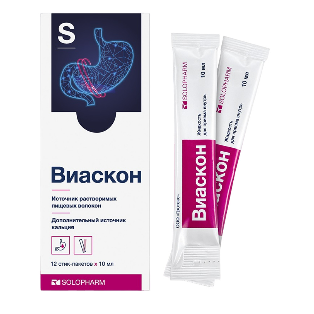 Виаскон БАД жидкость 10мл стик-пакет №12