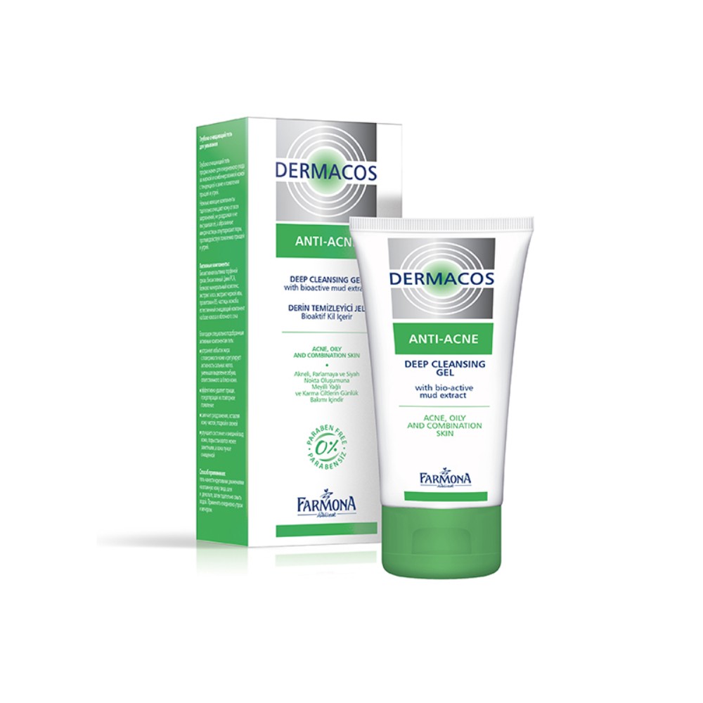 Farmona Dermacos Anti-Acne гель для умывания глубокоочищающий 150мл №1