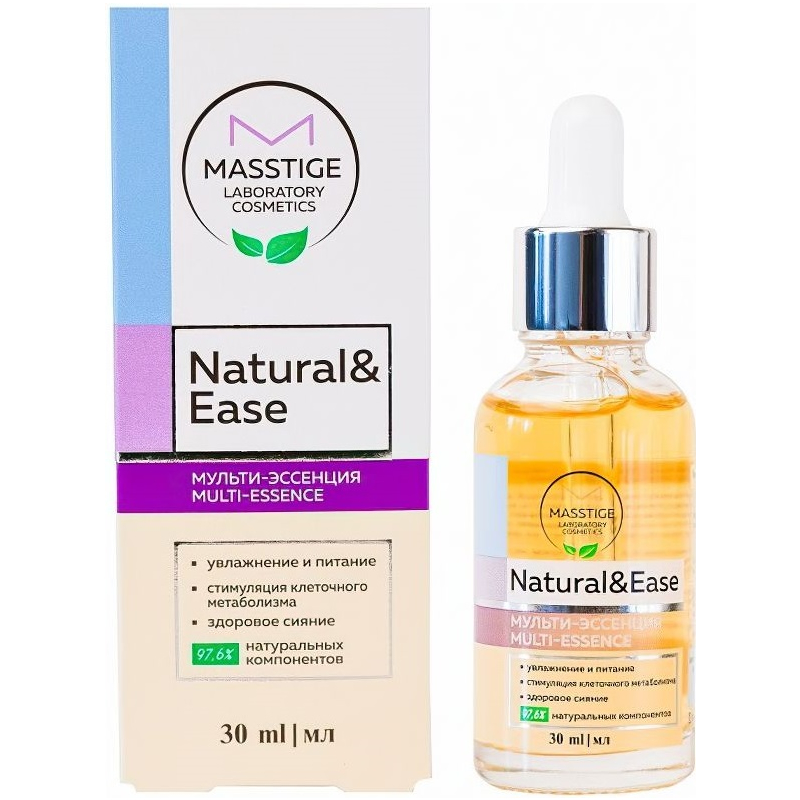 MASSTIGE Natural&Ease мульти-эссенция для лица 30мл №1