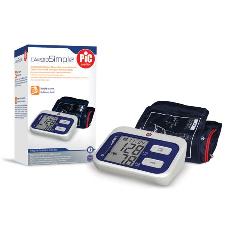 Измеритель артериальн. давления автомат. Pic Solution CARDIOsimple автомат, на плечо №1