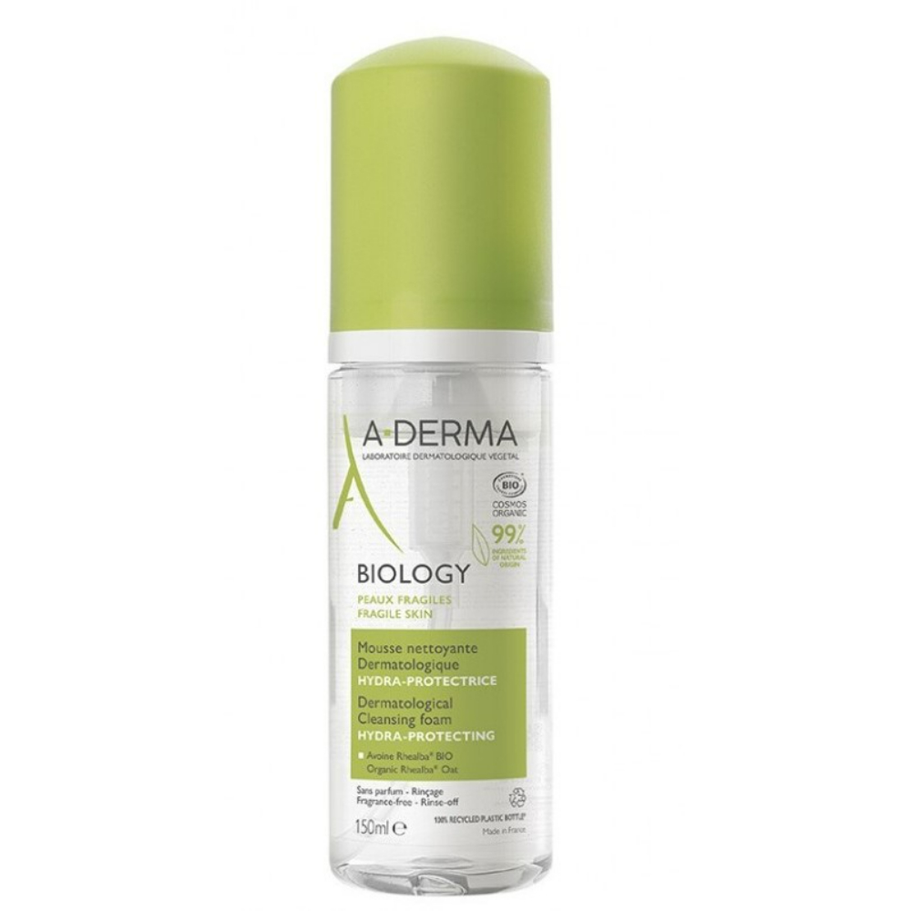 A-DERMA Biology пенка дерматологическая очищающая 150мл №1