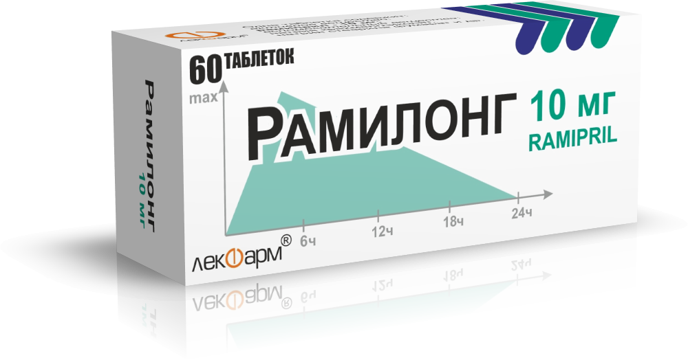 Рамилонг таблетки 10мг упаковка №60