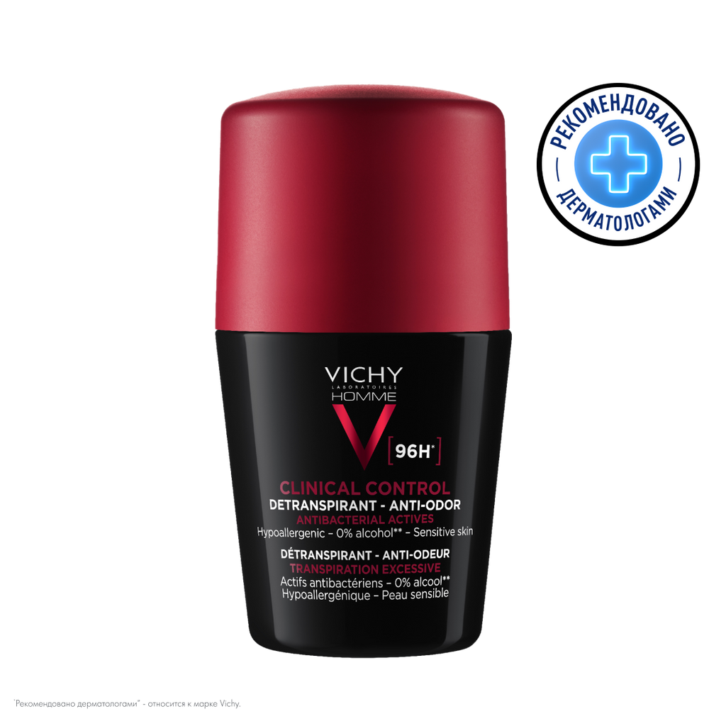 VICHY Clinical Control Homme дезодорант-антиперспирант 50мл №1