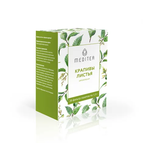 Крапивы листья лек. сырье измельчен. 50г упаковка №1