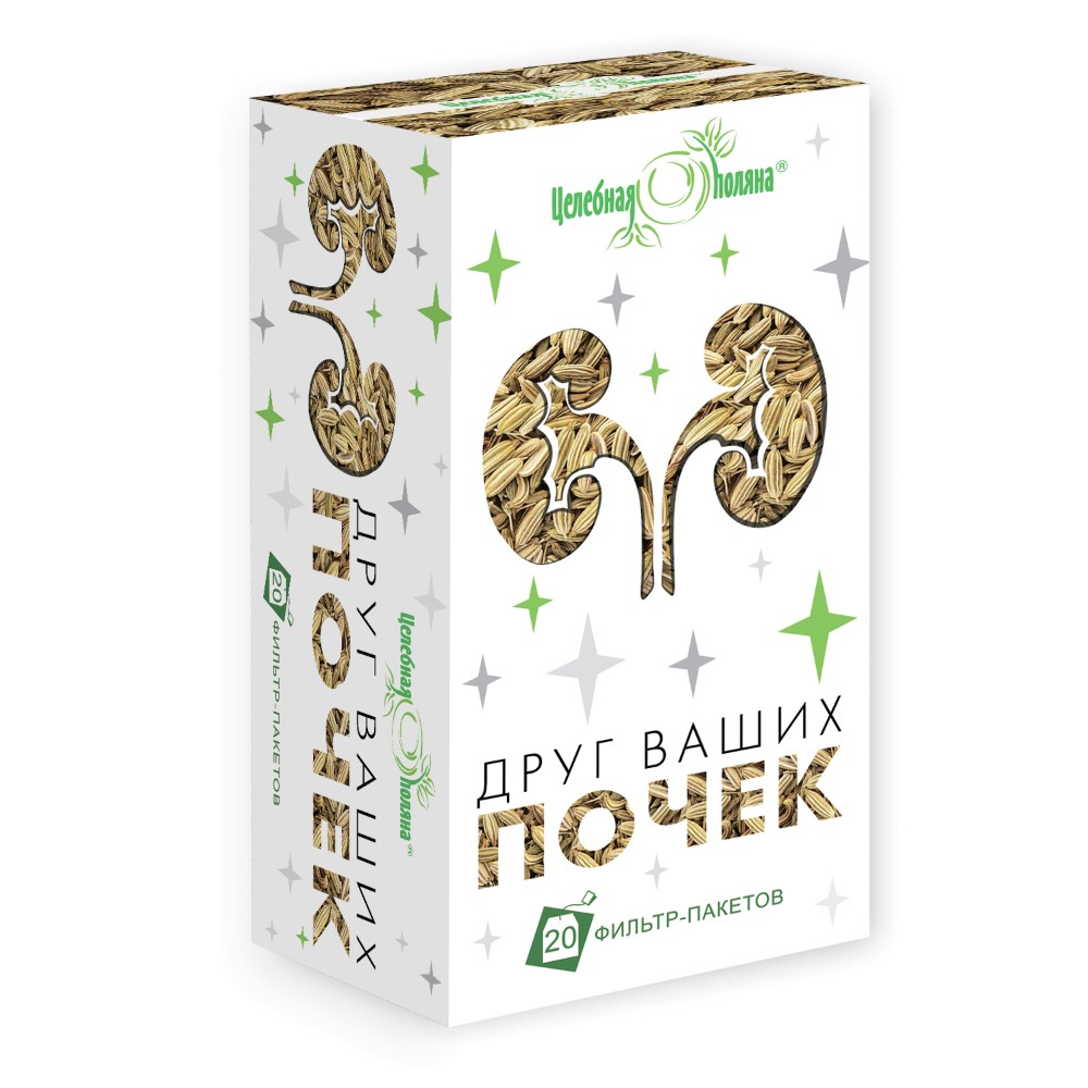 Целебная поляна БАД "Друг Ваших почек" чай 1,5г фильтр-пакет №20