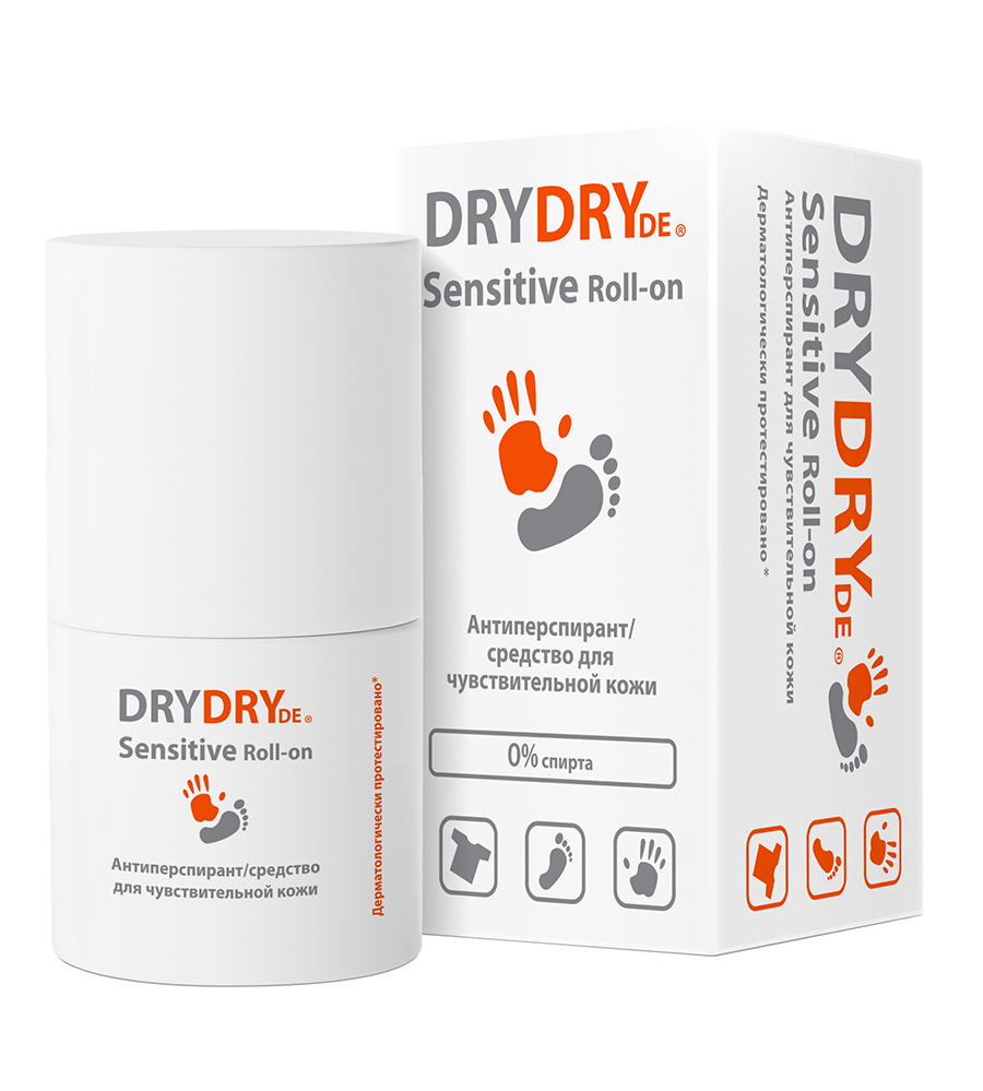 DryDry De Sensitive Roll-on антиперспирант для чувств. кожи 50мл №1