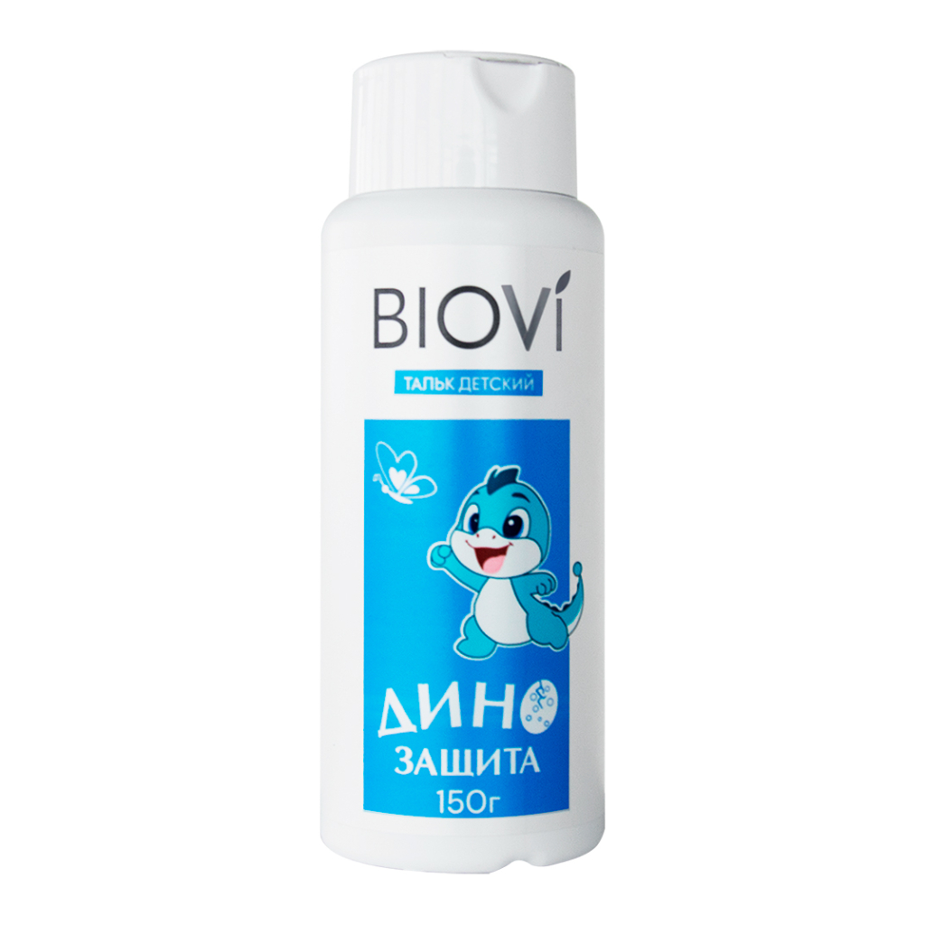 Biovi тальк детский Дино Защита 150г №1