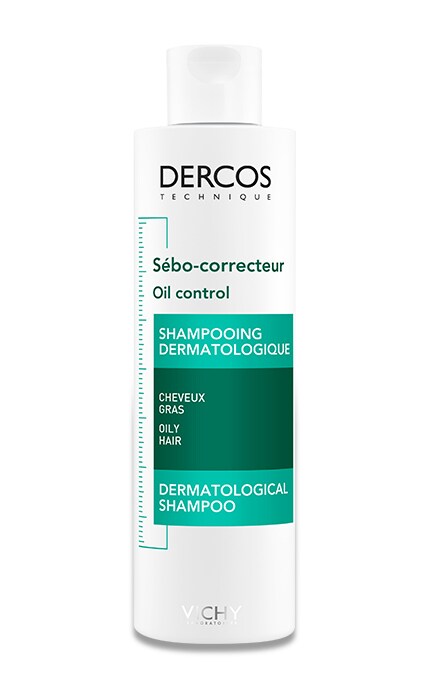 VICHY Dercos Technique шампунь-уход для жирных волос "Регулирующий" 200мл №1
