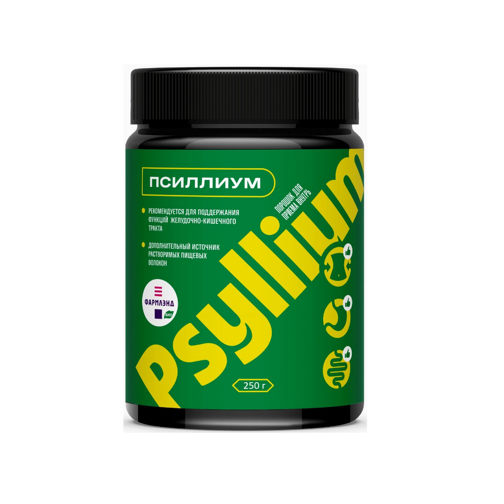 Псиллиум (Psyllium) БАД пор-к для приема внутрь 250г упаковка №1