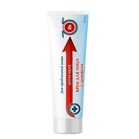Крем для лица с цинком pharmlevel 50мл №1