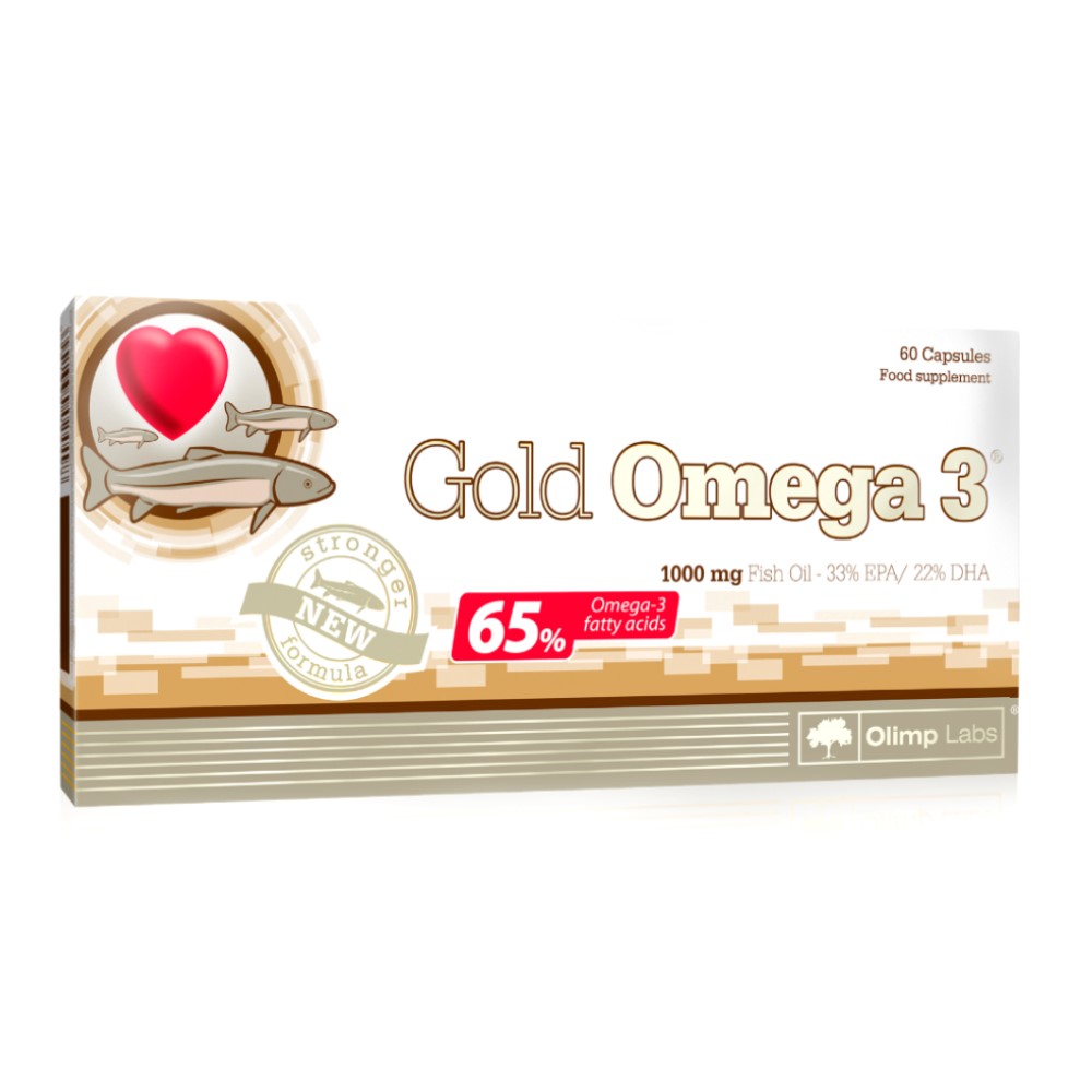 Голд Омега 3 (Gold Omega-3) БАД капсулы 1 260мг упаковка №60