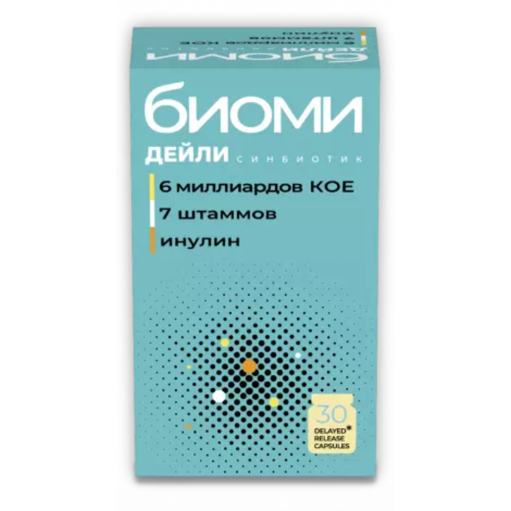 Биоми Дейли БАД капсулы замедл. высвобождения №30