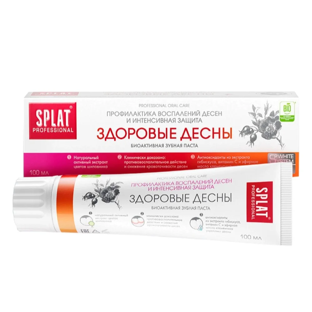 Зубная паста SPLAT Professional Здоровые десны 100мл №1