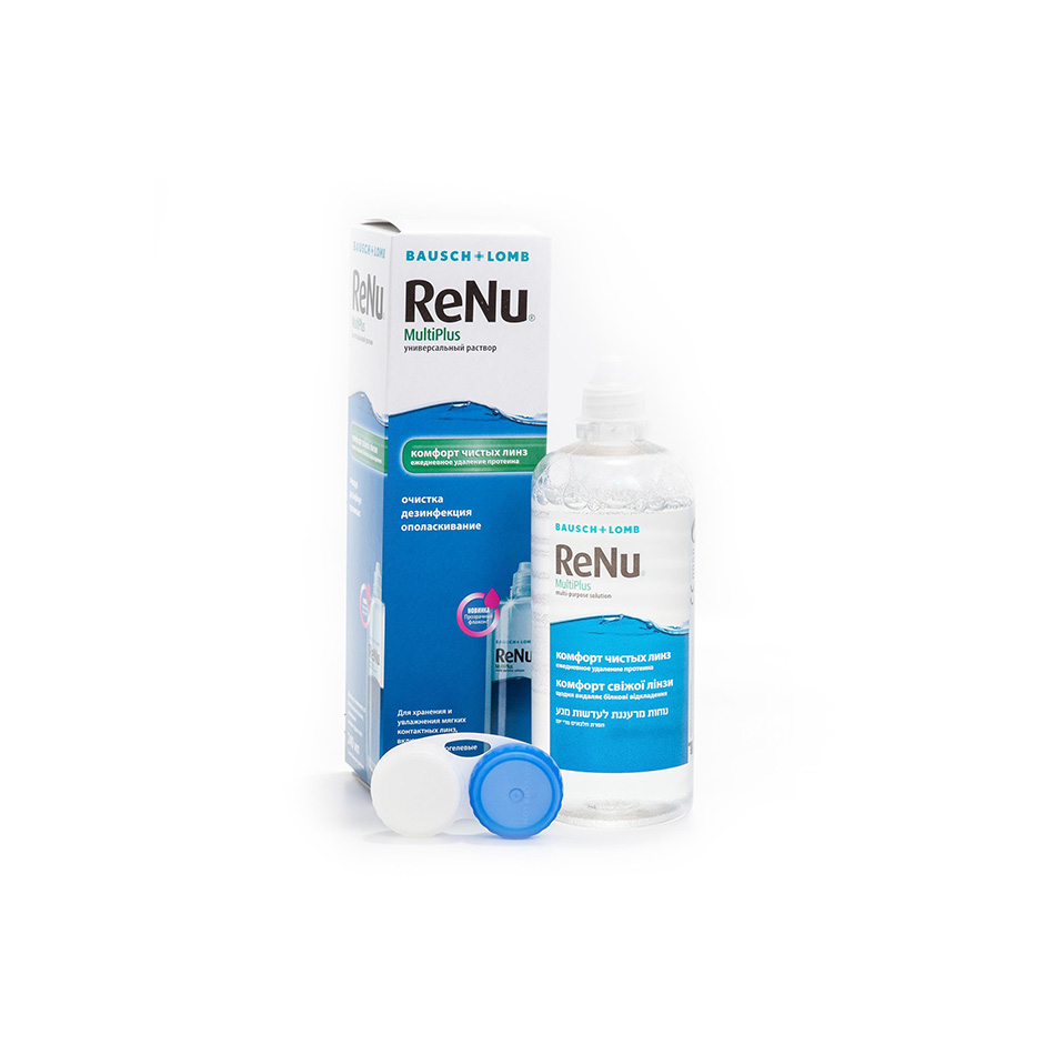 Раствор для контактных линз ReNu MultiPlus р-р универсальный стерильный 240мл флакон с контейнером для линз №1