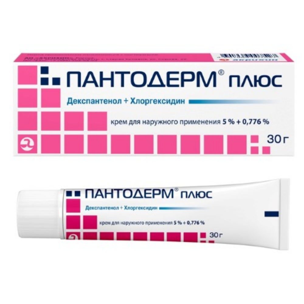 Пантодерм плюс крем для наруж. прим. 5% 0,776% 30г туба №1