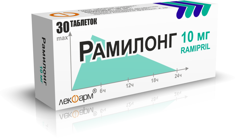 Рамилонг таблетки 10мг упаковка №30