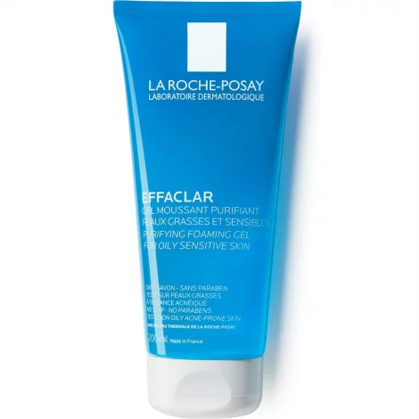 La Roche-Posay Effaclar гель очищающий пенящийся для жирной чувств. кожи 200мл №1