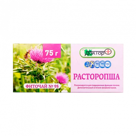 Фиточай № 95 Расторопша БАД 75г упаковка №1