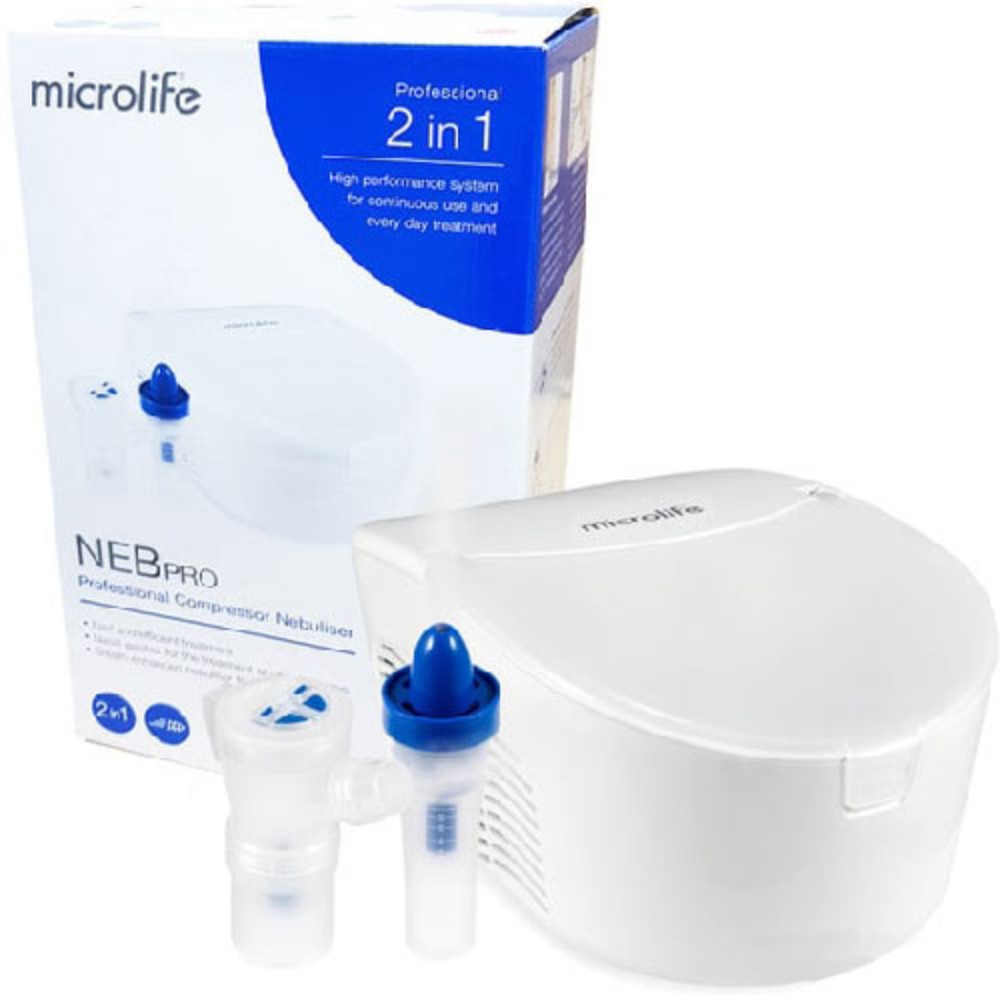 Ингалятор компрессорный (небулайзер) Microlife модель NEB PRO профессиональный №1
