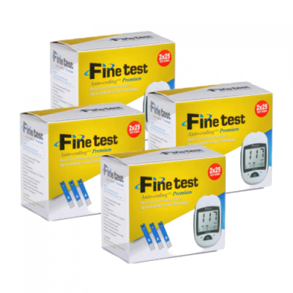 Тест-полоски Finetest Auto-coding Premium упаковка №200