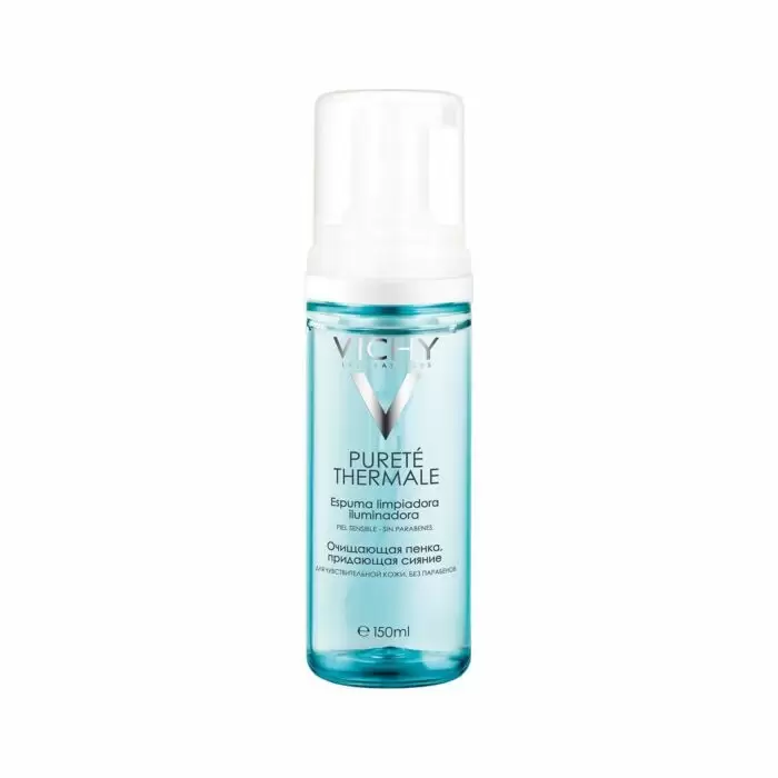 VICHY Purete Thermale пенка очищающая придающая сияние для чувствительной кожи 150мл №1