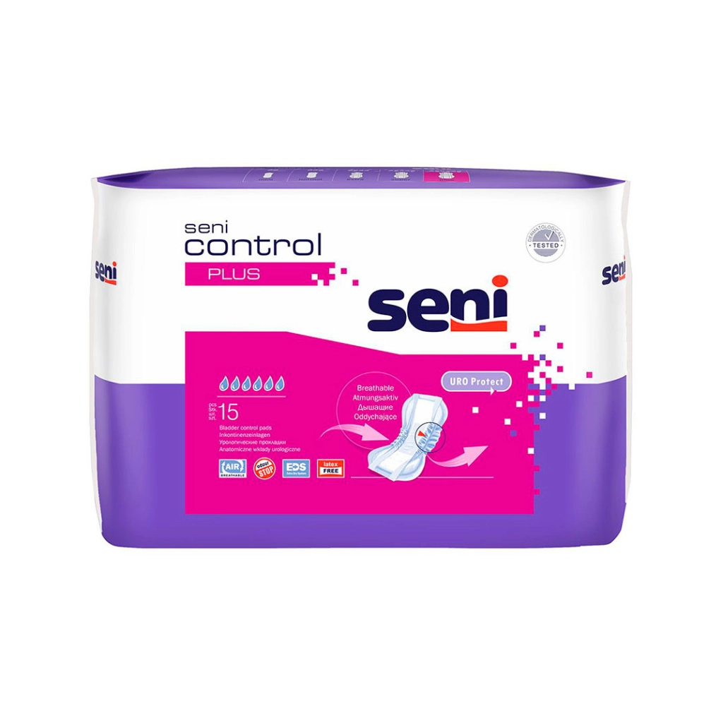 Прокладки урологические Seni Control Plus упаковка №15