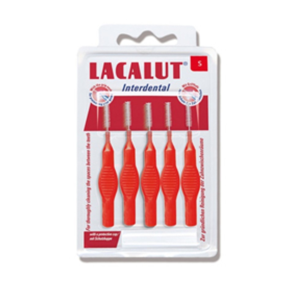 Щетка (ершик) межзубная цилиндрическая LACALUT Interdental S (2,4мм) №5