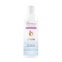 Dermedic Emolient Linum Baby гель для умывания детей кремовый 500мл №1
