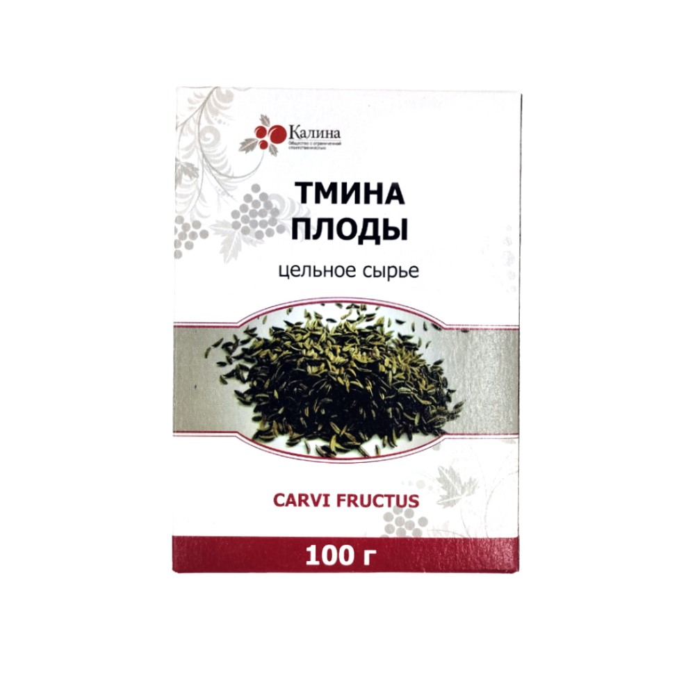 Тмина плоды лек. сырье цельн. 100г упаковка №1