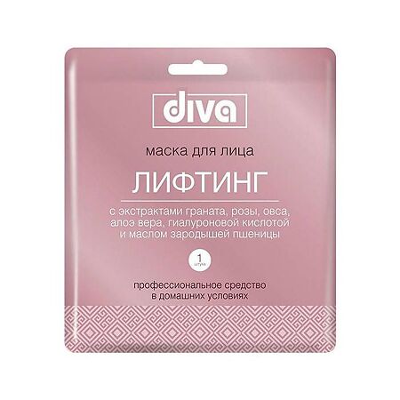 Маска для лица DIVA на тканевой основе лифтинг №1