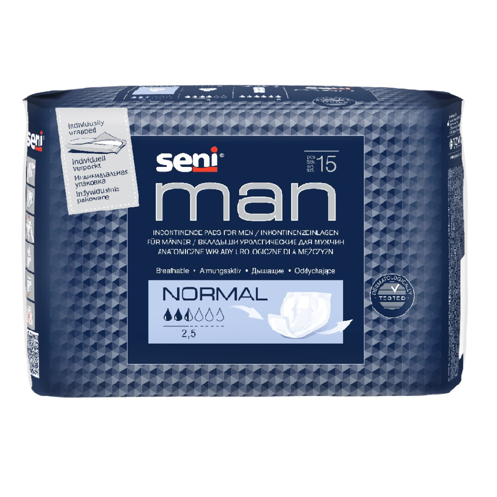 Вкладыши урологические для мужчин Seni Man Normal упаковка №15