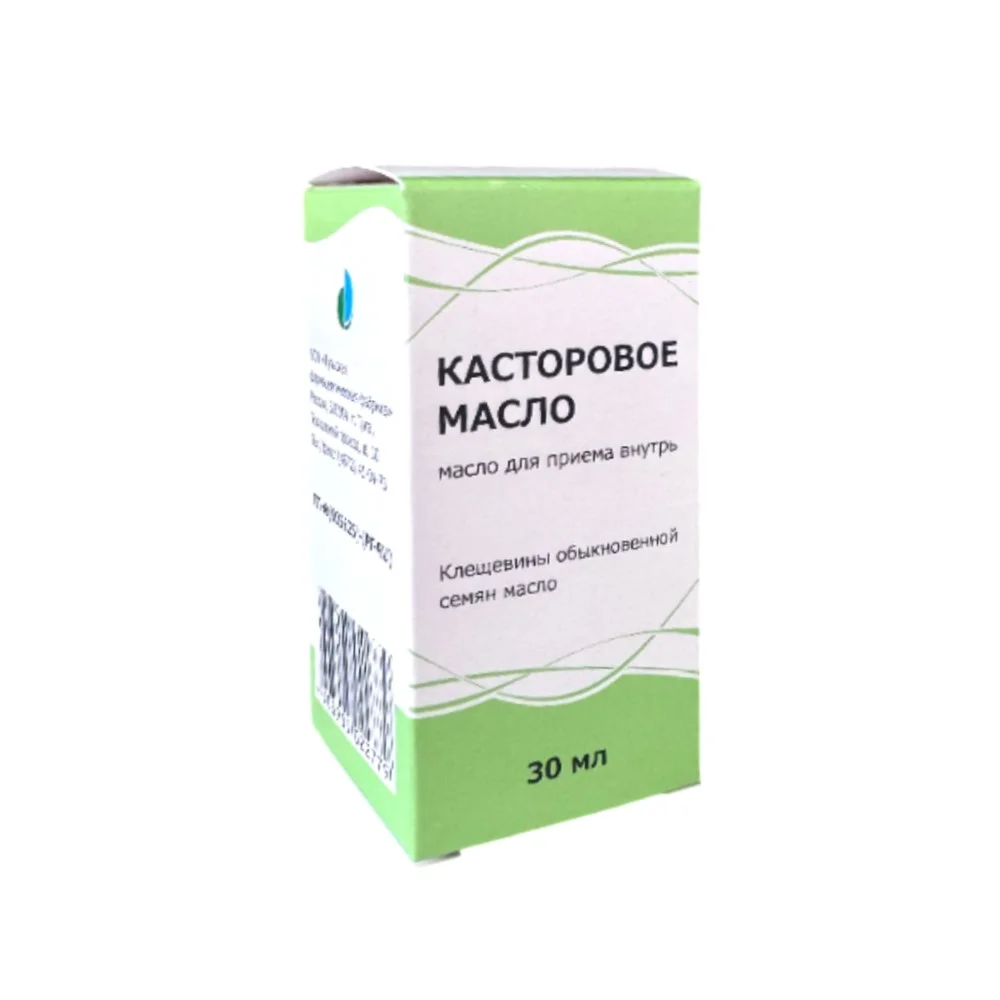 Касторовое масло масло для приема внутрь 30мл флакон №1