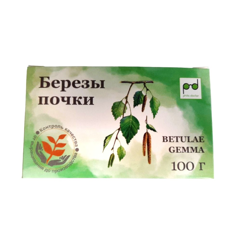 Березы почки лек. сырье цельн. 100г упаковка №1