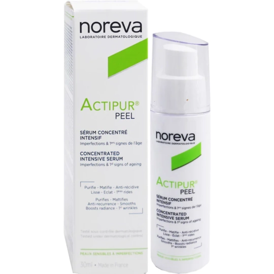 Noreva Actipur Peel сыворотка конц. интенсивная 30мл №1