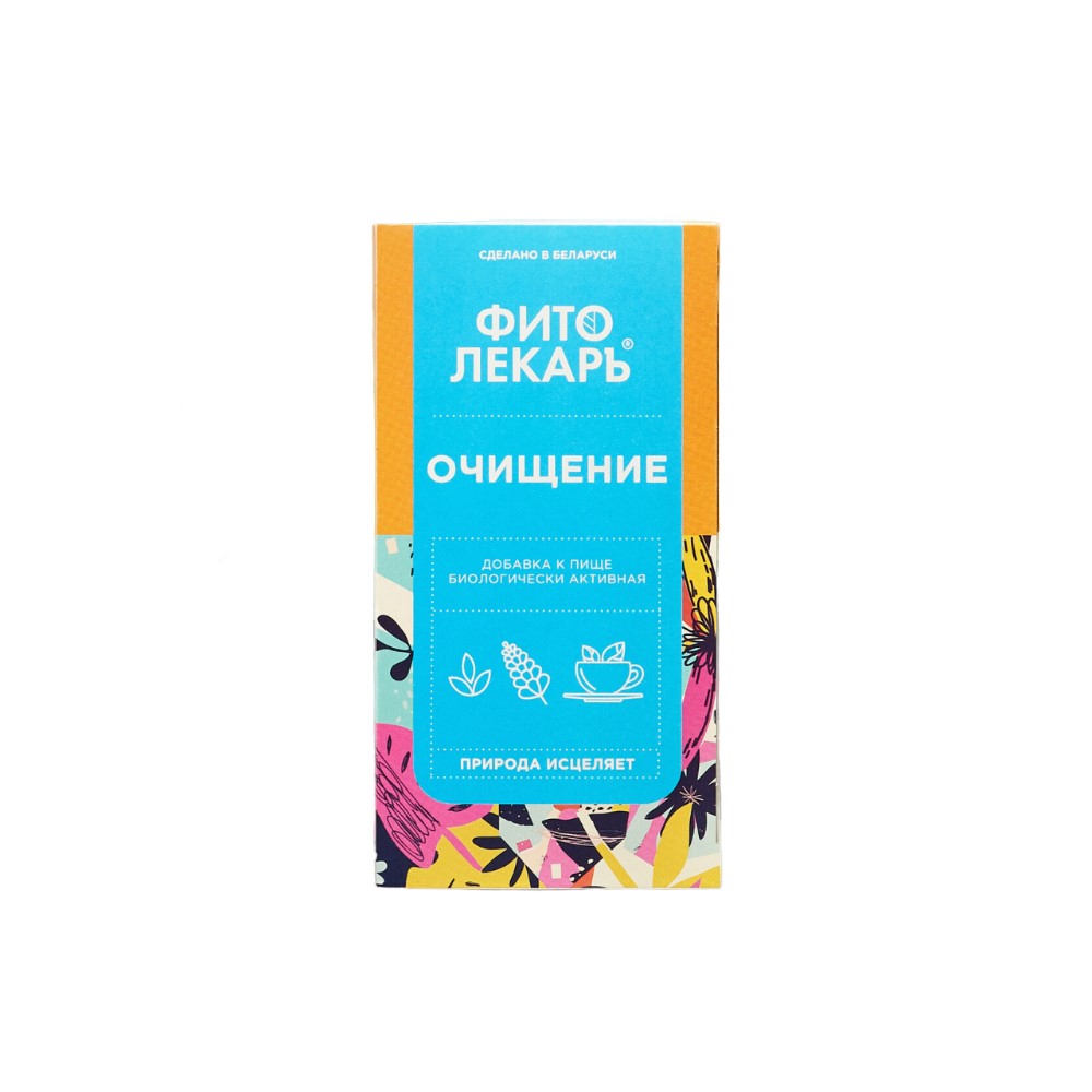 Фитолекарь БАД Очищение 1,7г фильтр-пакет №25