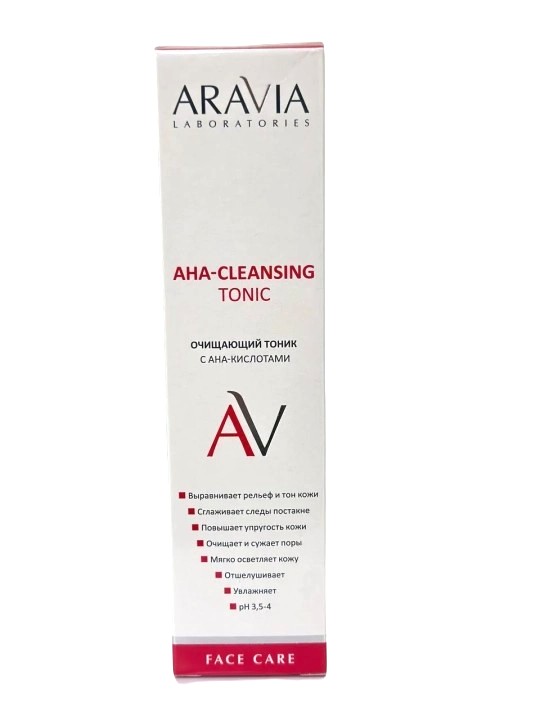 ARAVIA Laboratories тоник очищающий с AHA-кислотами 250мл №1