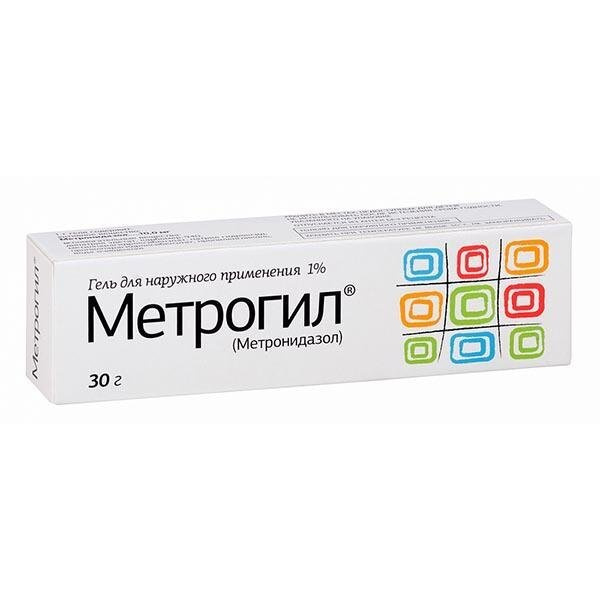 Метрогил гель для наруж. прим. 1% 30г туба №1