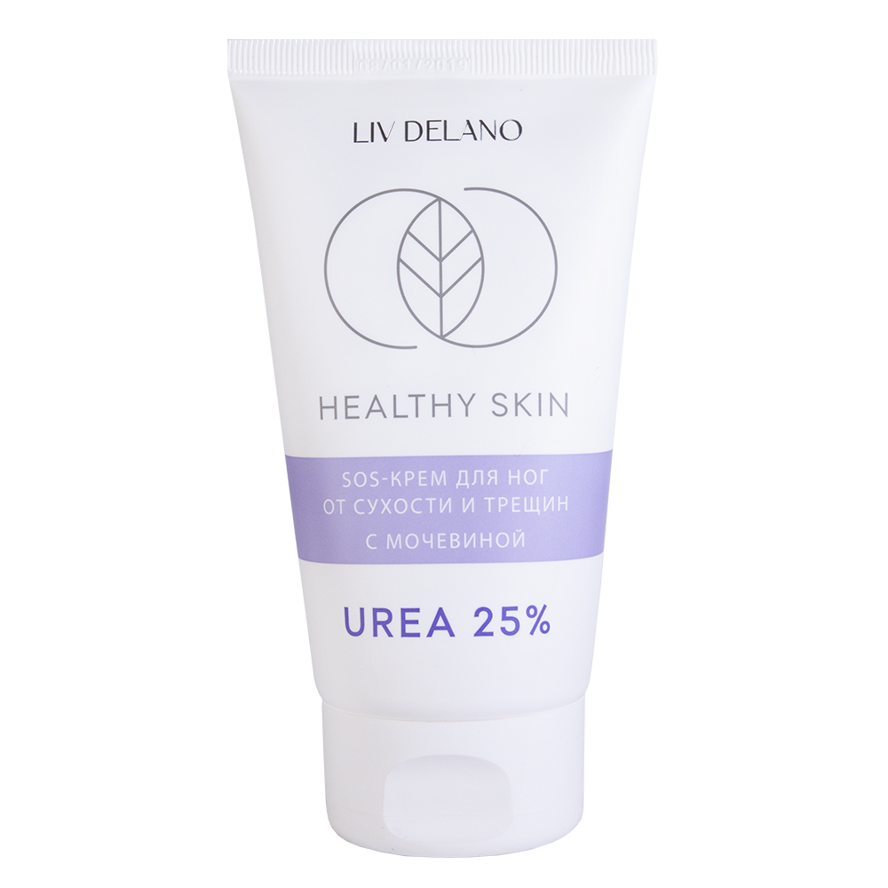 Liv Delano Healthy Skin SOS-крем для ног от сухости и трещин с мочевиной 25% 150г №1