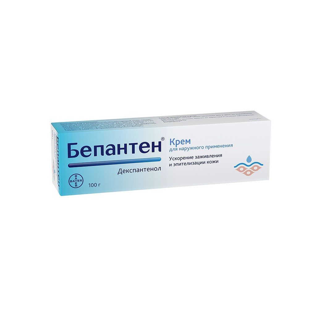 Бепантен крем для наруж. прим. 50мг/г 100г туба №1