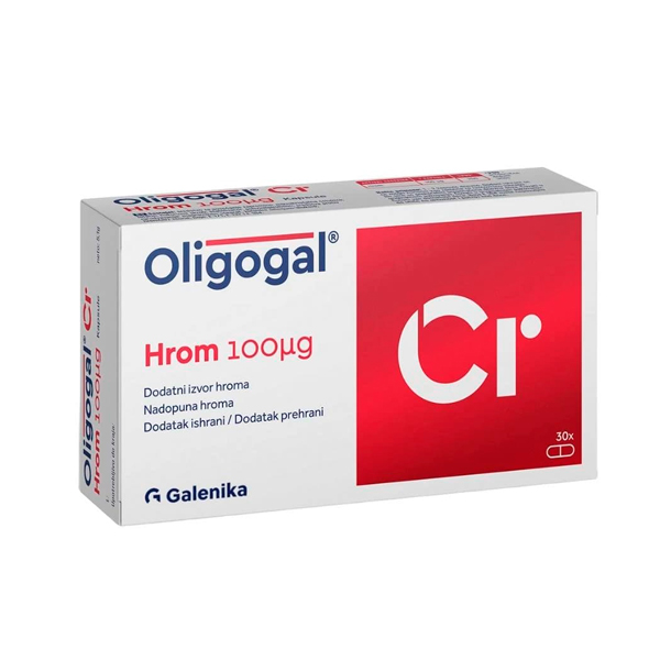 Олигогал Cr 100 мкг БАД капсулы 170мг упаковка №30